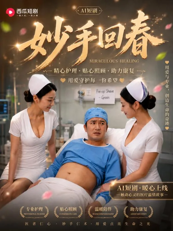 妙手回春 AI短劇 醫者仁心 親密救治展開 故事發展好溫暖啊