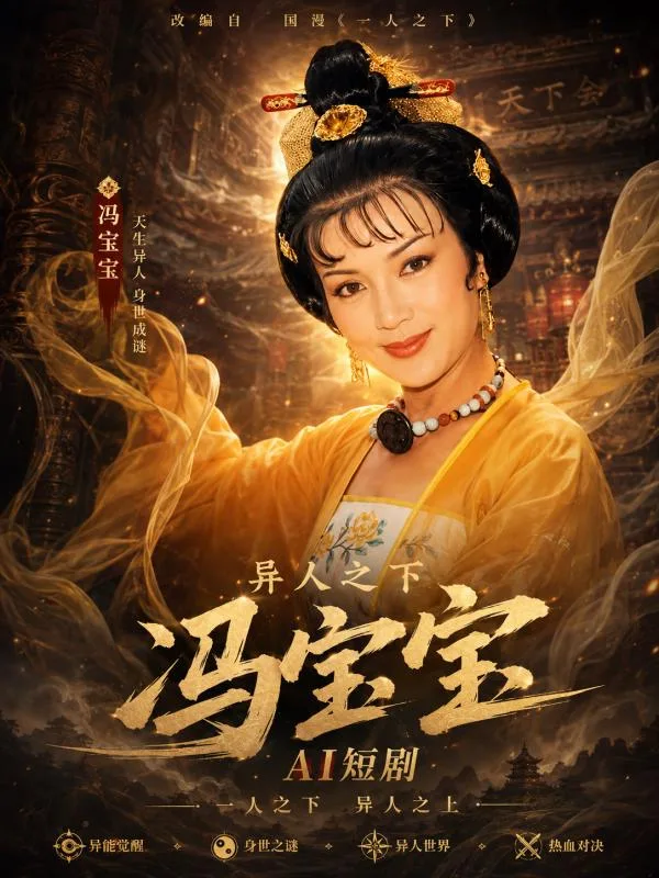 馮寶寶 異人之下 身手矯健中與男主角肢體激烈糾纏情慾爆發 異能曖昧打鬥 ai短劇 女異人暴力激情故事讓人腎上腺素飆升